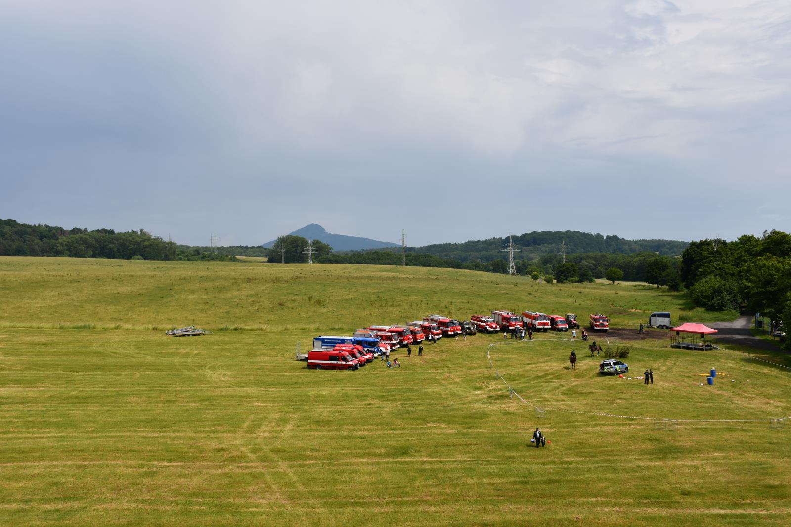 Krajské hasičské slavnosti Zákupy