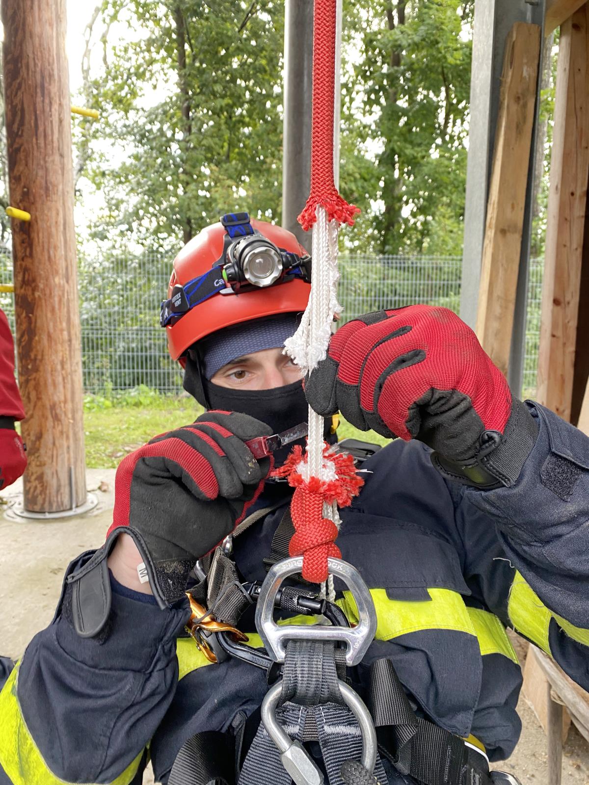 Kurz základní odborné přípravy pro hasiče - lezce