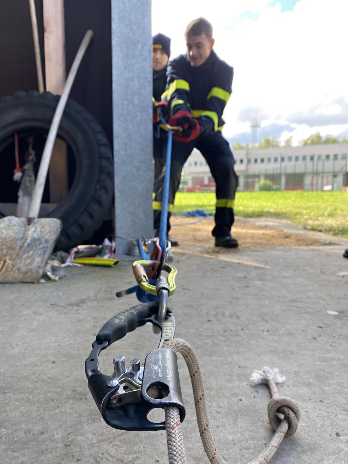 Kurz základní odborné přípravy pro hasiče - lezce