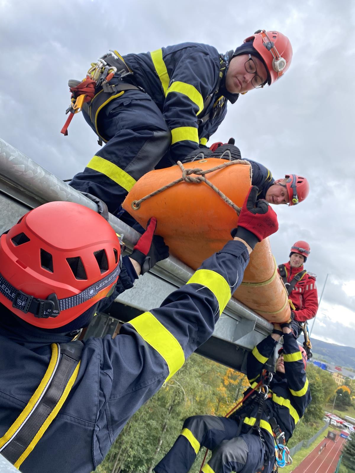 Kurz základní odborné přípravy pro hasiče - lezce