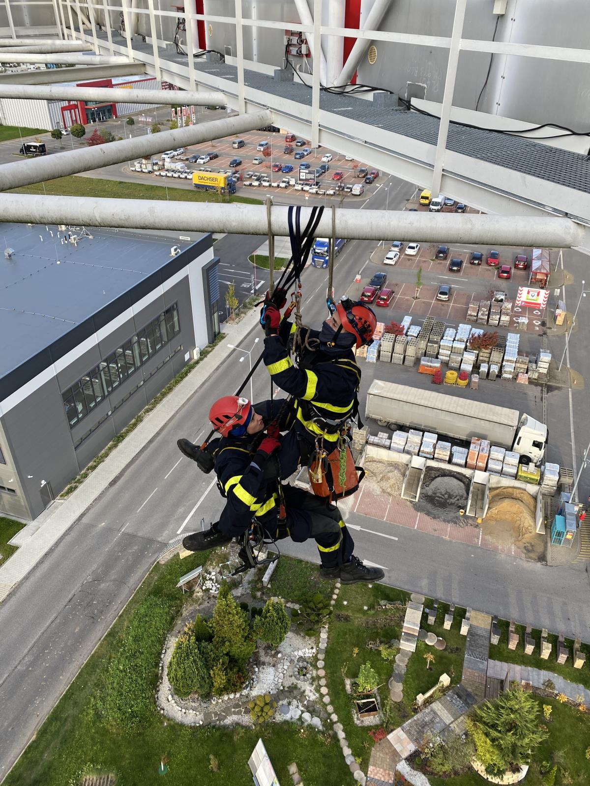 Kurz základní odborné přípravy pro hasiče - lezce