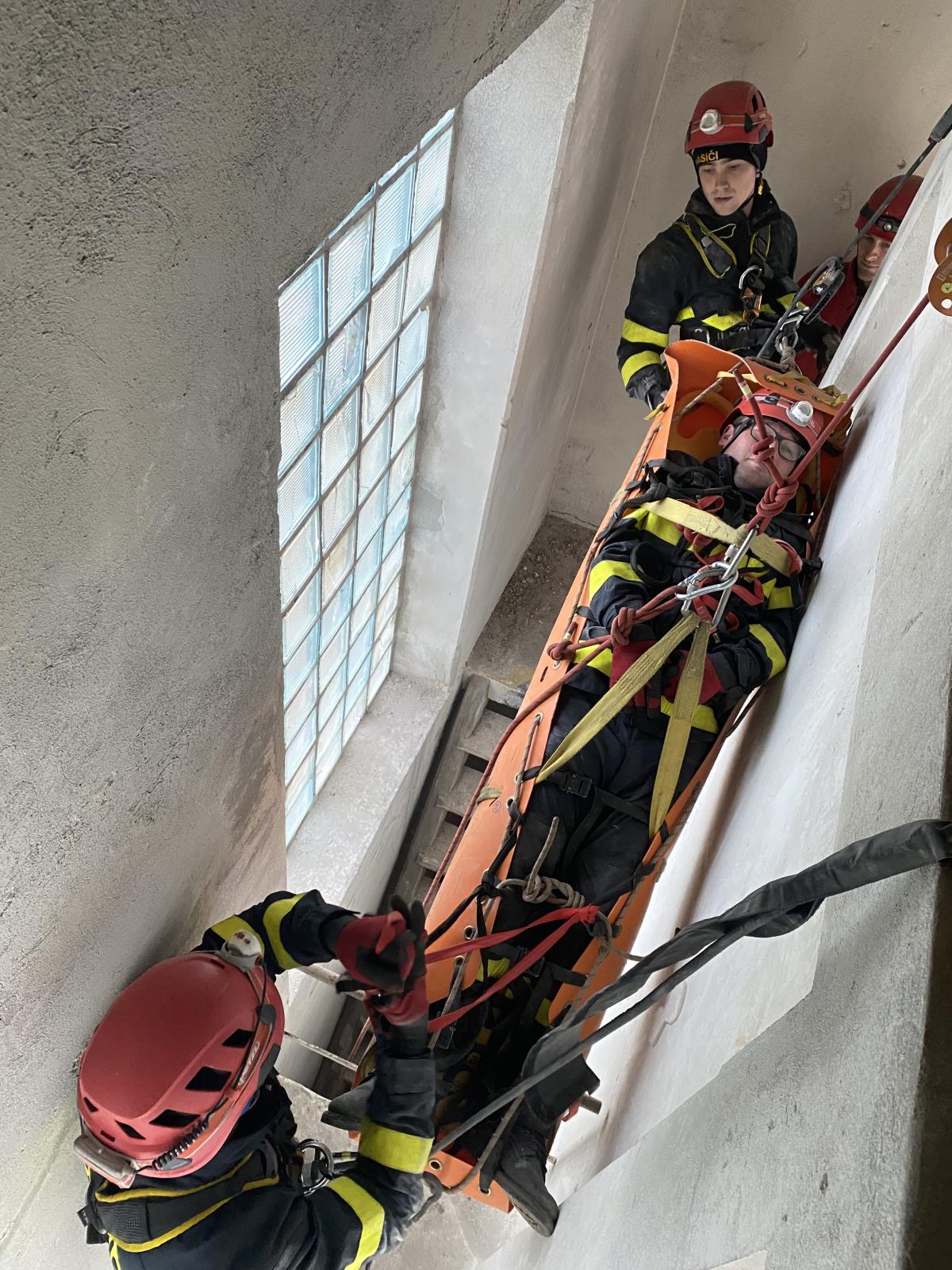 Kurz základní odborné přípravy pro hasiče - lezce