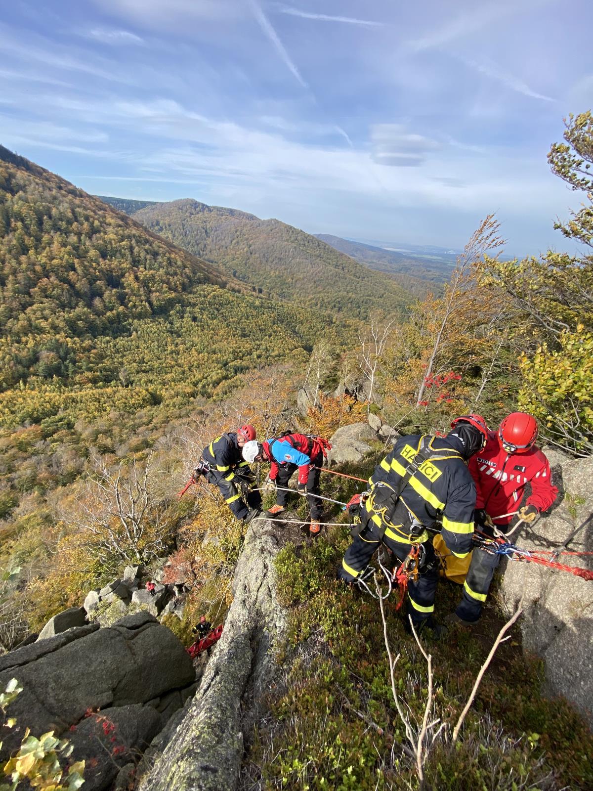 Kurz základní odborné přípravy pro hasiče - lezce