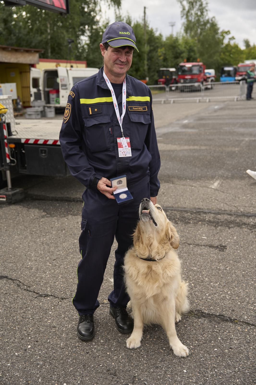 Kynolog obdržel pamětní medaili