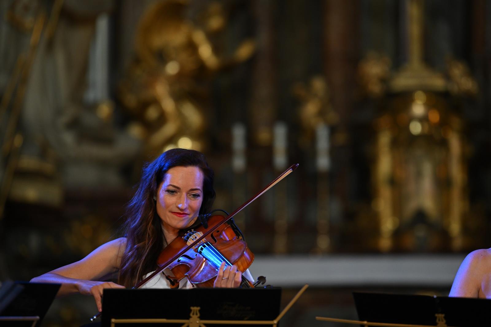 Letní hasičský koncert po roce opět zazněl v chrámu sv. Mikuláše