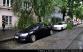 Likvidace větve spadlé na automobil, Biskupcova ulice, Praha 3, srpen 2015