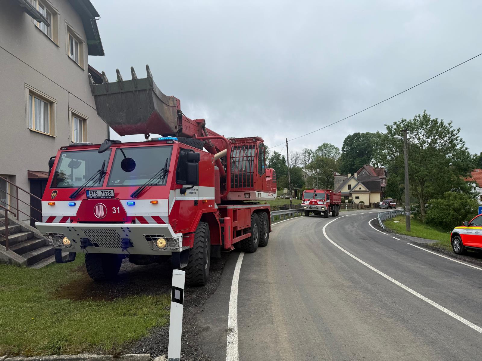 Likvidační práce Dalešice, 2. 6. 2025