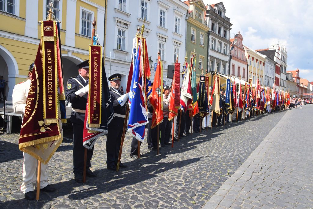 Litoměřické slavnosti 2022_slavnostní nástup