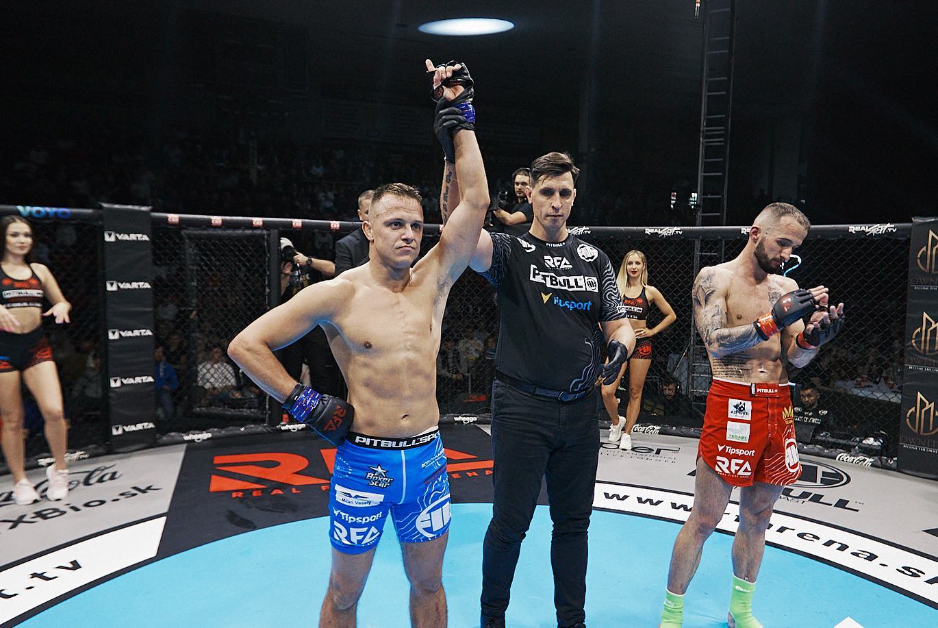 Nstržm. Matěj Nuska a jeho vítězství během Večera bojových sportů ve slovenské Prievidzi