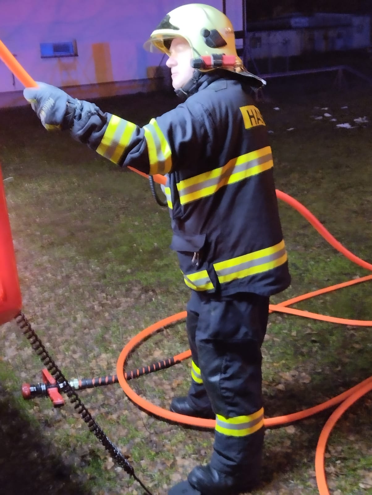 Poslední výjezd ve službě Jaroslava Doležala 12