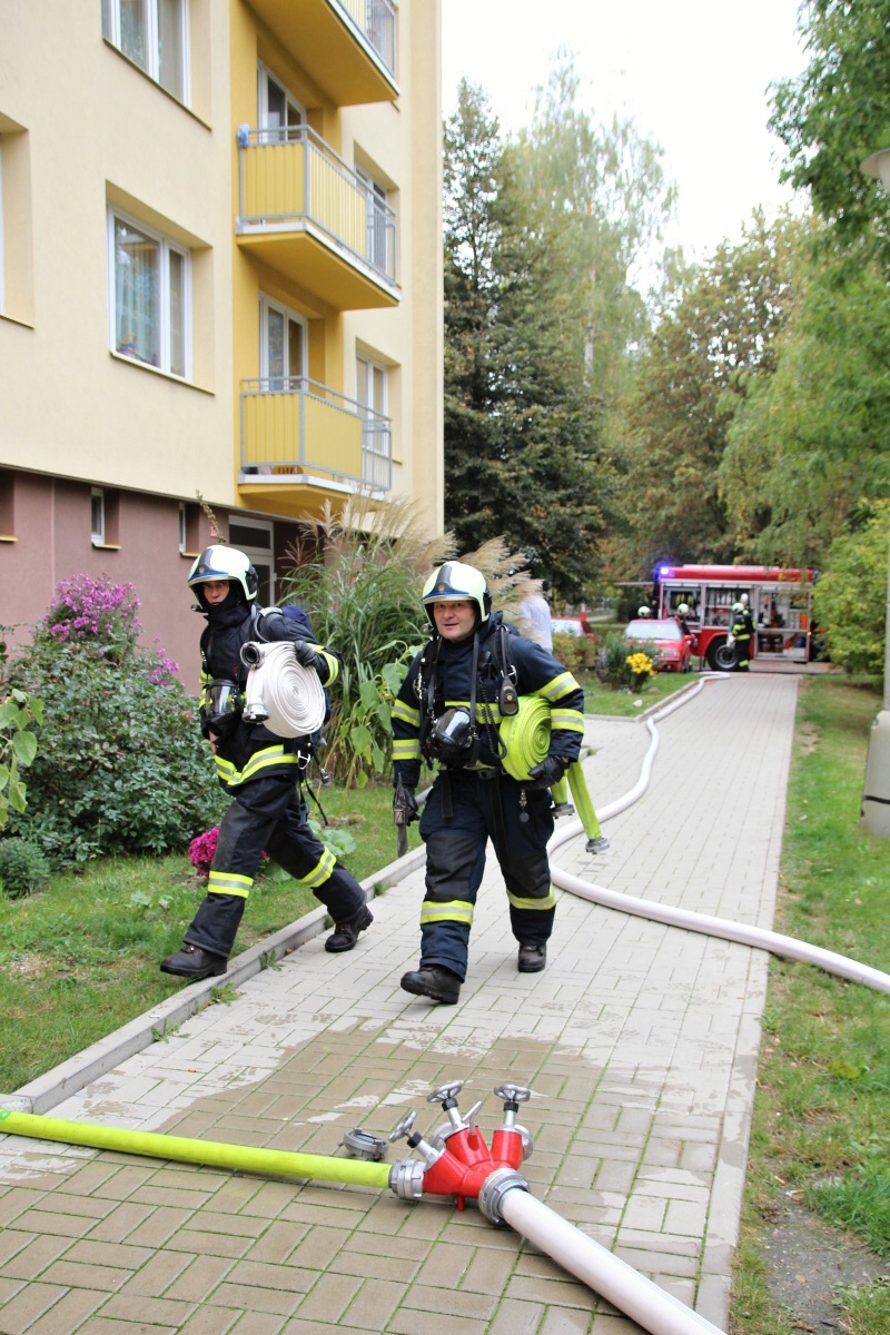Požár kuchyně, Tábor - 11. 10. 2016 (7).JPG