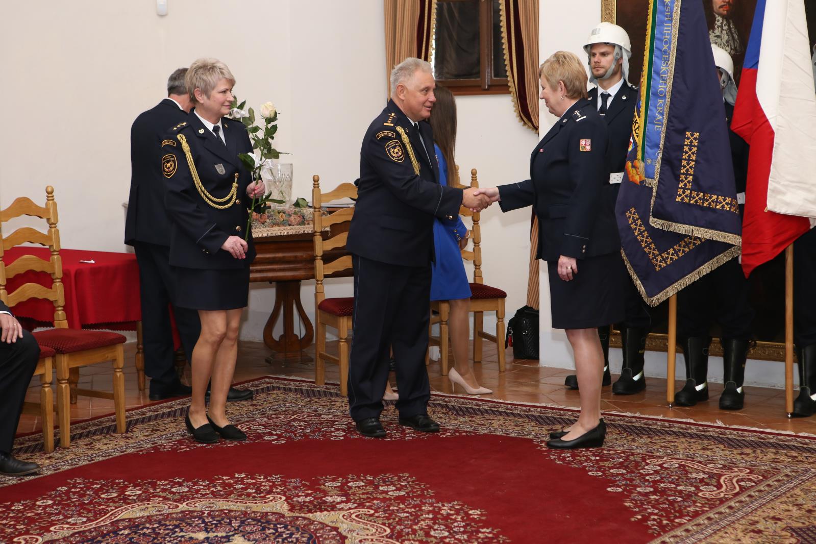 Předání medailí a složení slibu, Třeboň - 24. 10. 2019 (12).JPG