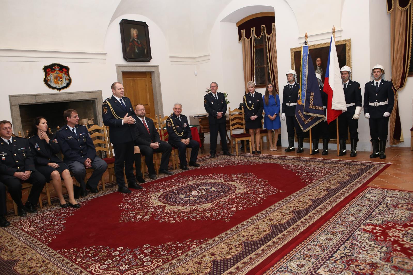 Předání medailí a složení slibu, Třeboň - 24. 10. 2019 (42).JPG