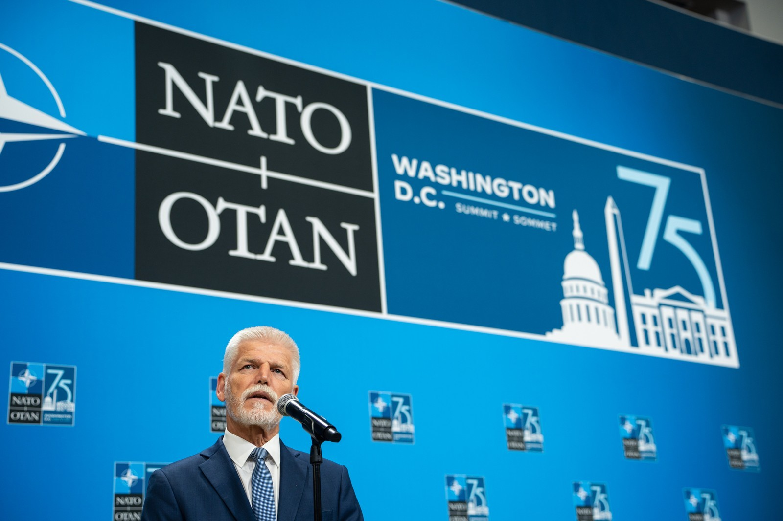 Prezident ČR Petr Pavel na summitu NATO
