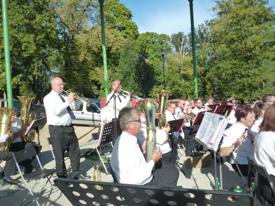 Promenádní koncert SMetanovy sady Olomouc 12.8.2018