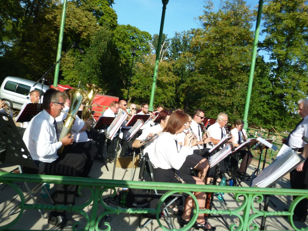 Promenádní koncert SMetanovy sady Olomouc 12.8.2018