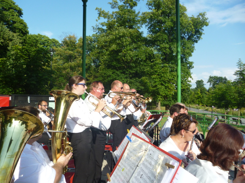 Promenádní koncert Smetanovy sady Olomouc 19.7.2015