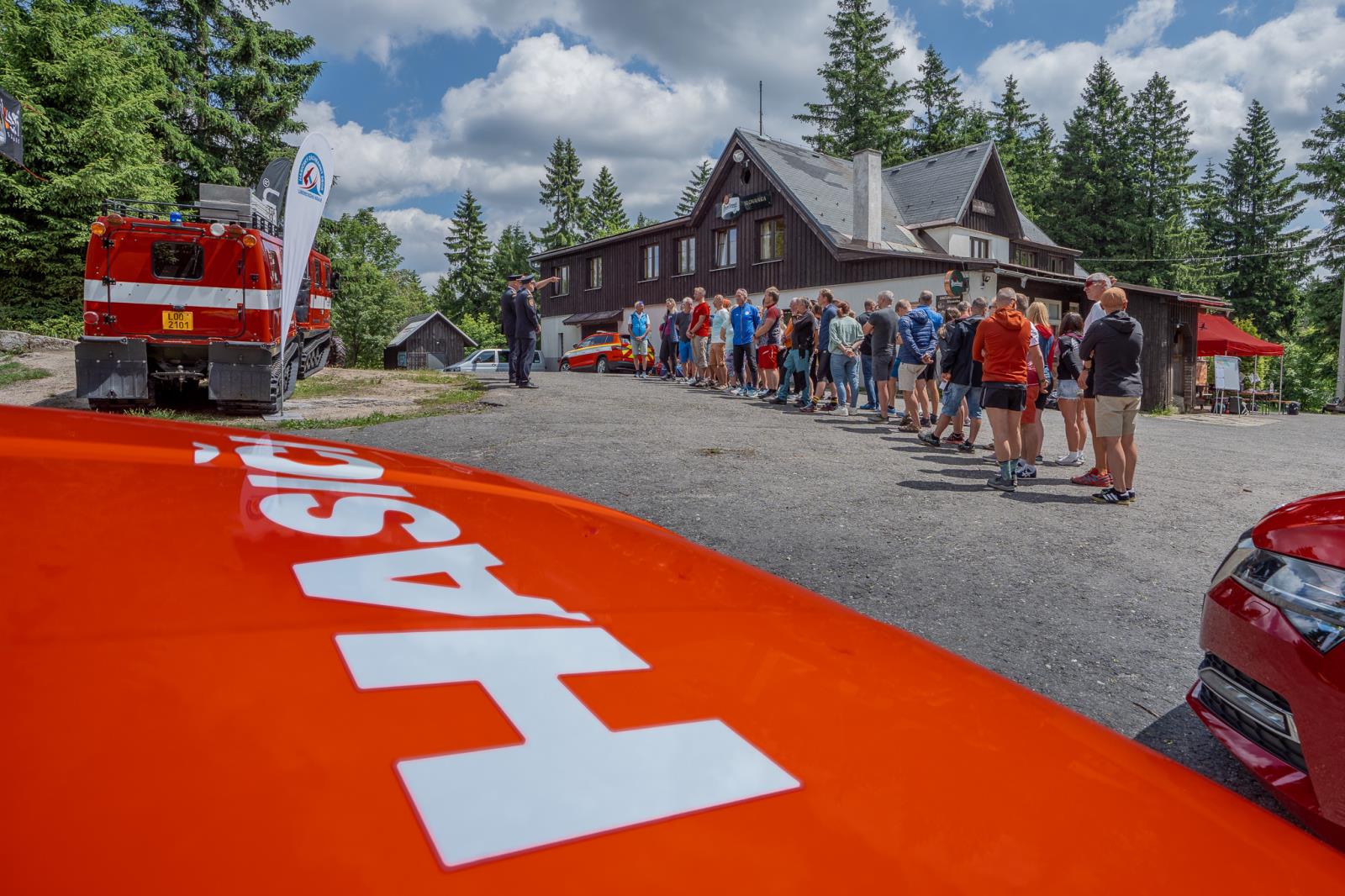 Slavnostní zahájení přeboru v úterý 24. června