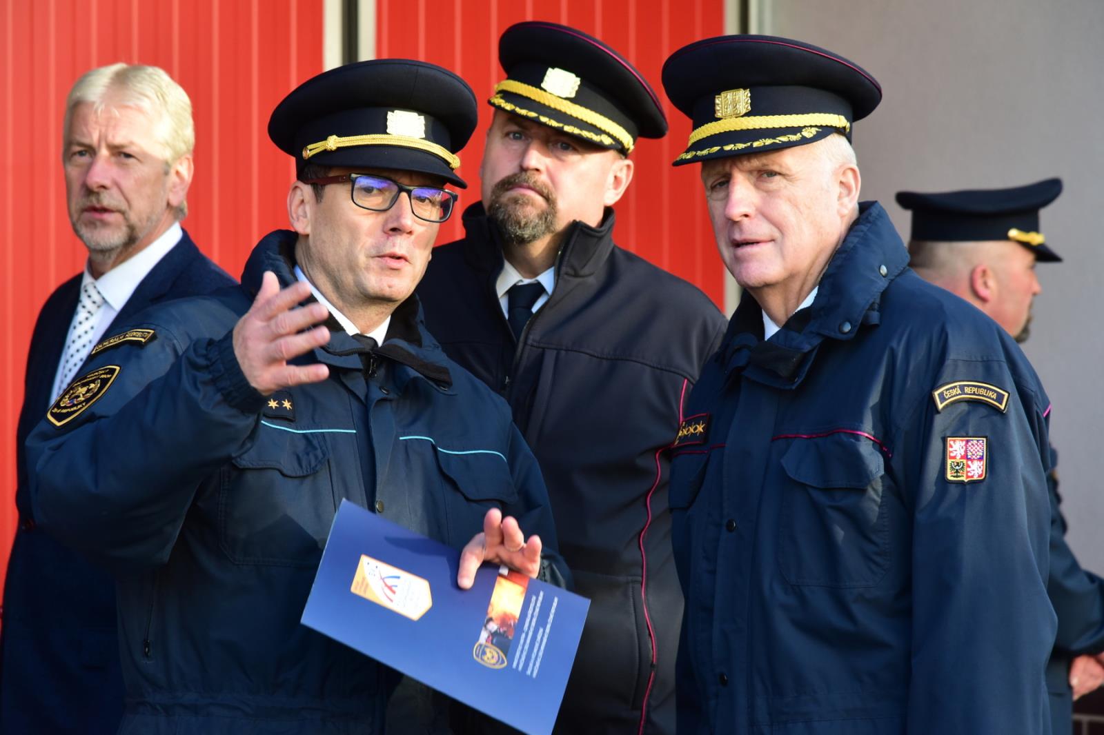 Slavnostní uvedení do provozu_projekt Modernizace ŠVZ HZS ČR - Středisko Zbiroh