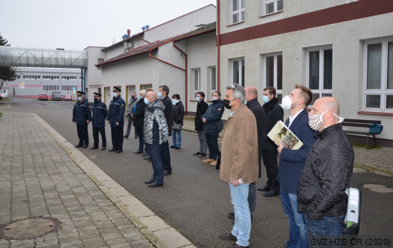 Slavnostní zahájení modernizace Školního a výcvikového zařízení v Brně dne 26. listopadu 2020.JPG
