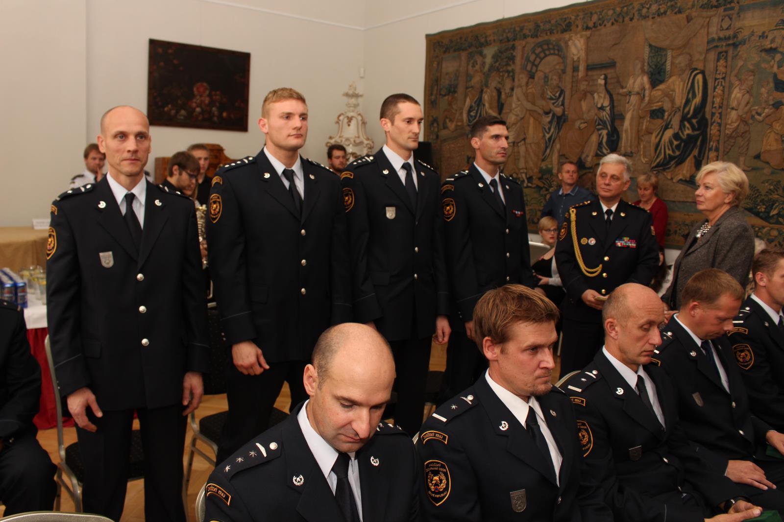 Služební slib, předání medailí, ocenění sportovců, České Budějovice - 25. 10. 2017 (36).JPG