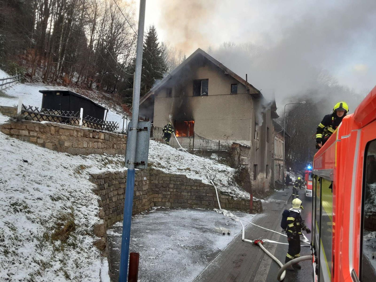 Události, které řešili hasiči v průběhu vánočních svátků