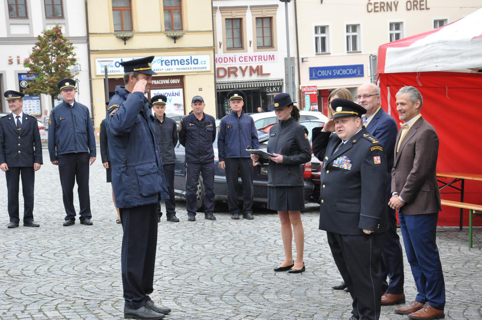 V Havlíčkově Brodě se konala krajská soutěž ve vyprošťování