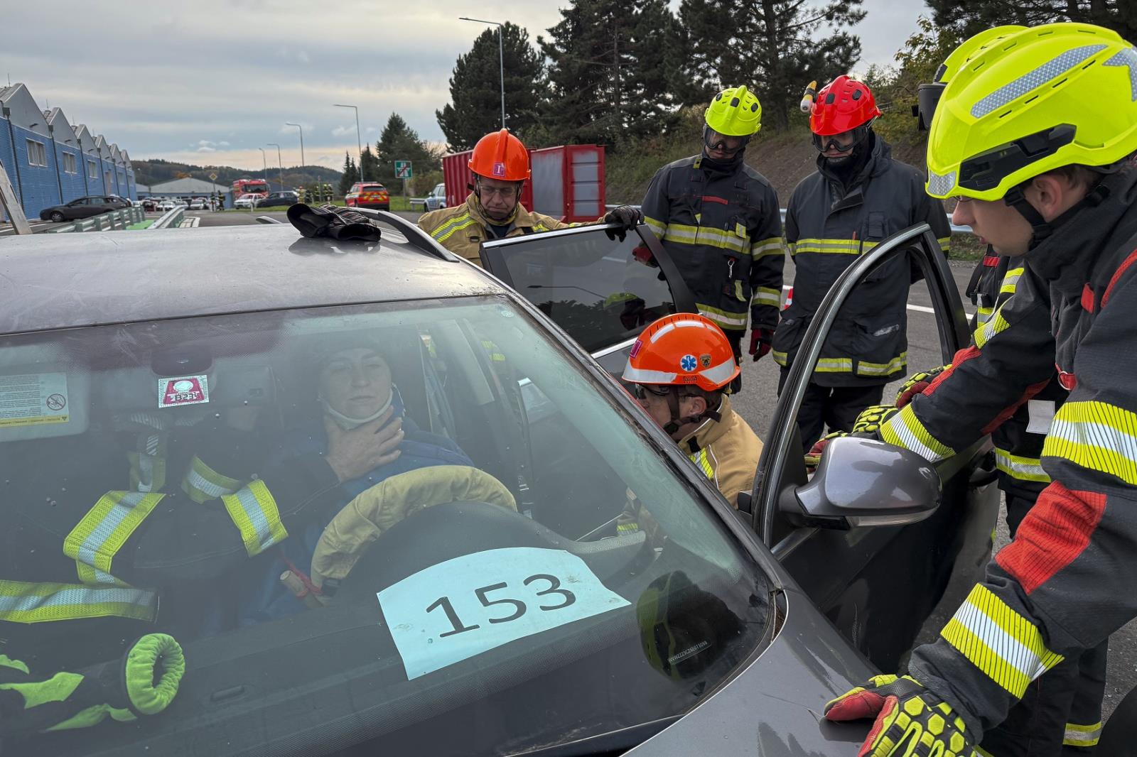 Ve Zbirohu o víkendu cvičili dobrovolní hasiči v rámci Rescue meeting JSDH