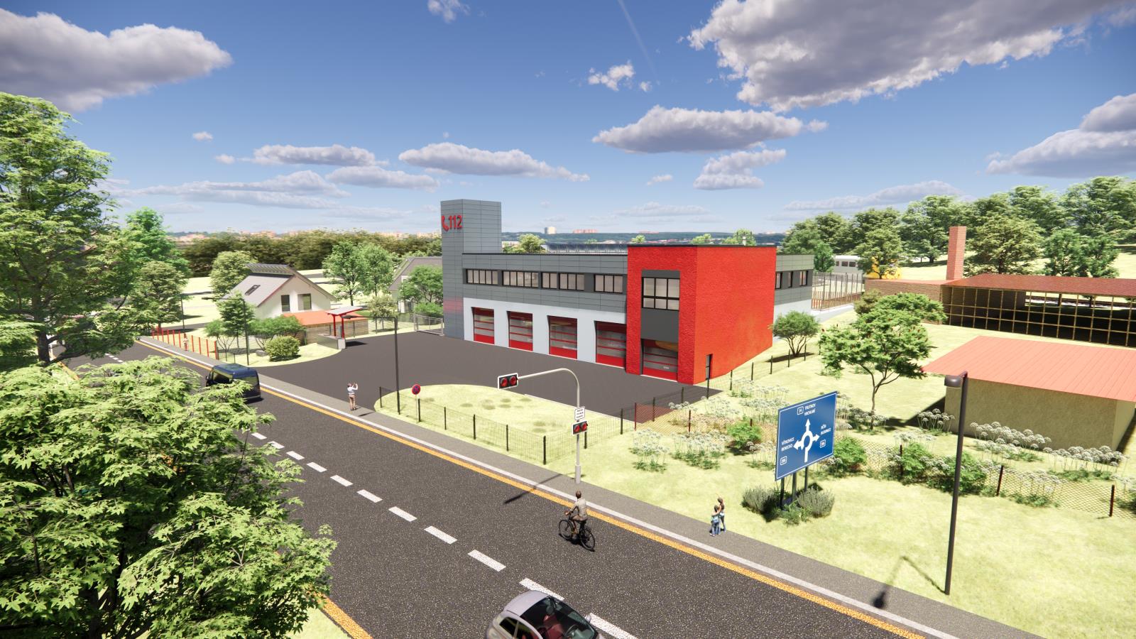 Vizualizace stanice Jilemnice