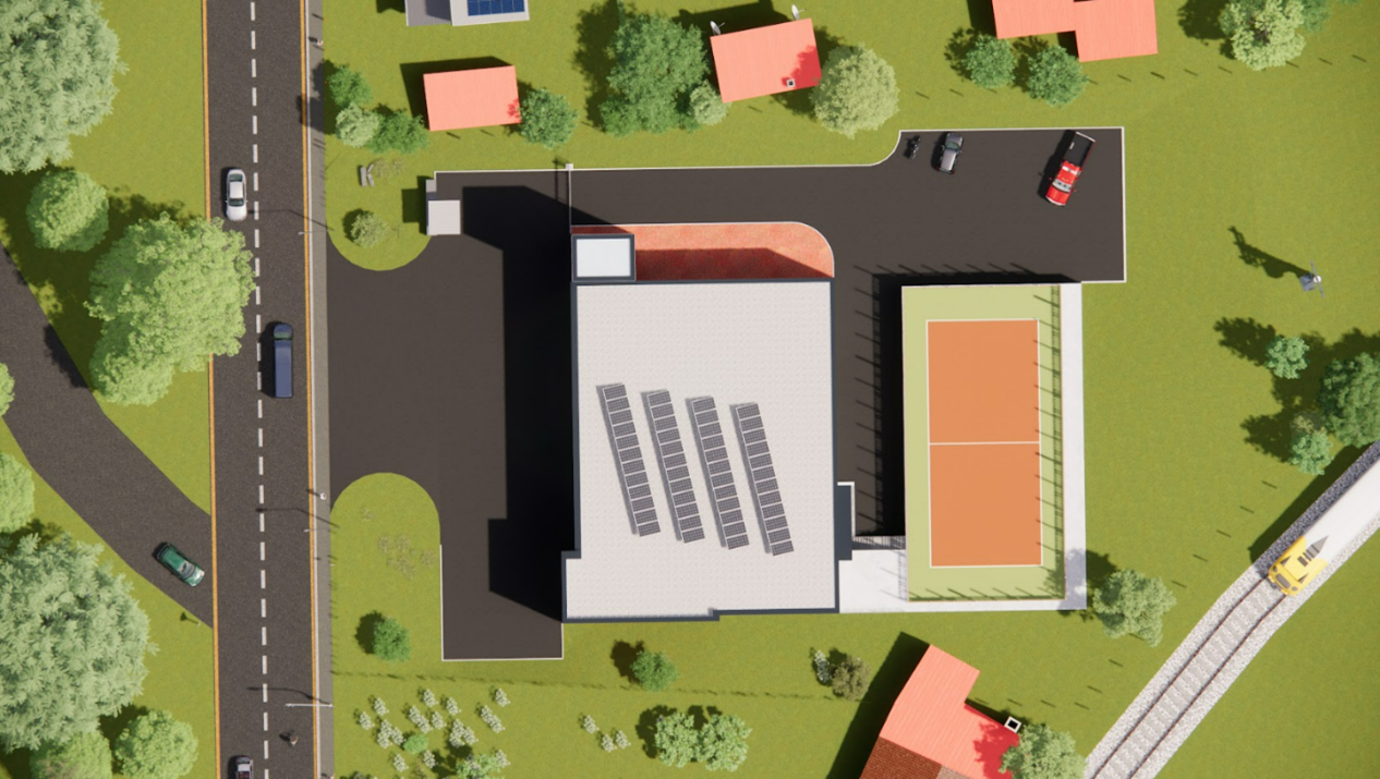 Vizualizace nové stanice Jilemnice