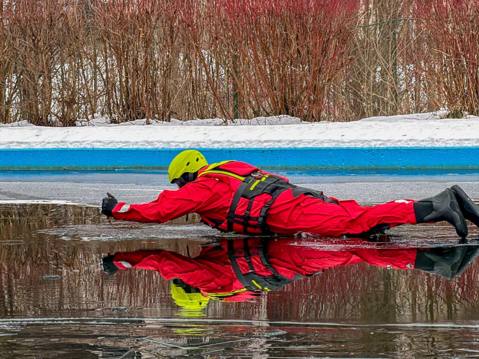 Výcvik tanvaldských hasičů