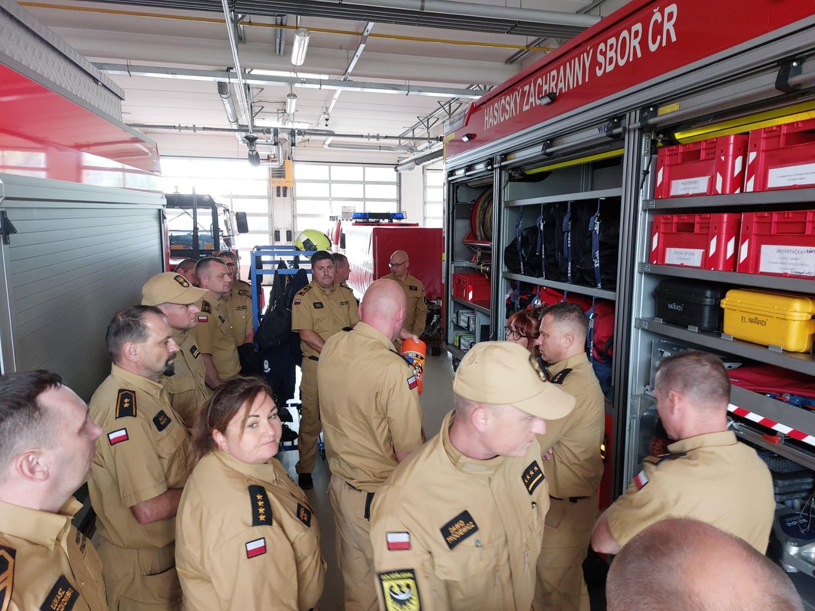 Výměnné stáže velitelů a KOPIS