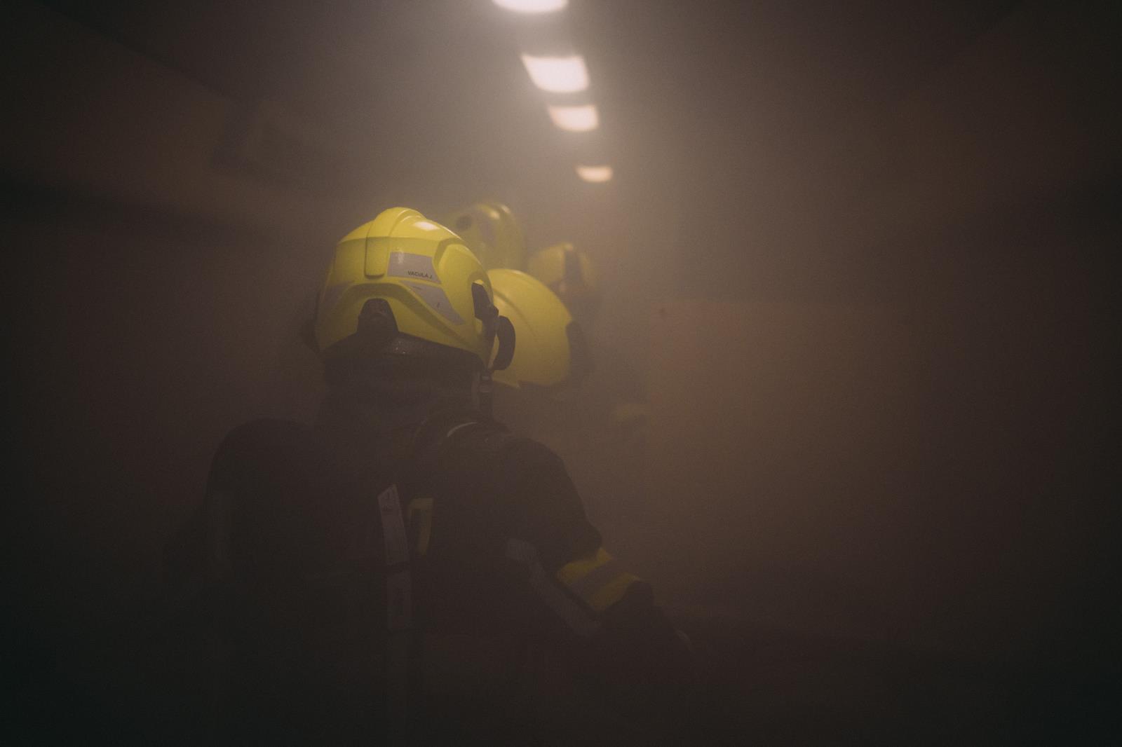 Využití vyvíječe dýmu na TC IZS v Ralsku
