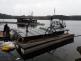Vyzvednutí potopeného houseboatu, Radava - 5. a 6. 1. 2019 (6)