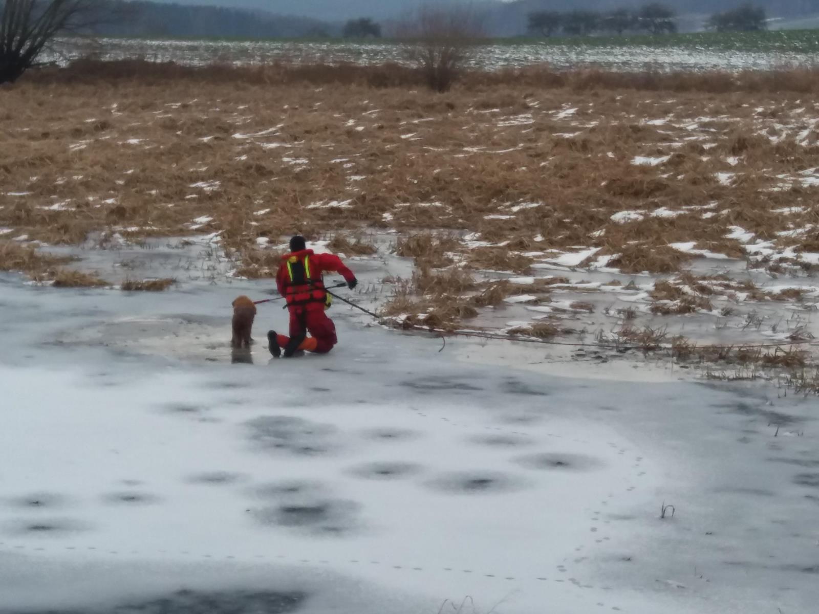 Záchrana psa, Mladá Vožice - 14. 2. 2018 (4).jpg