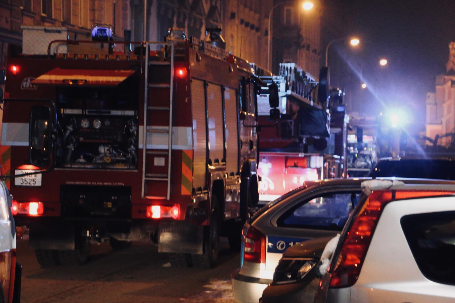 pozar bytu OL Komenskeho