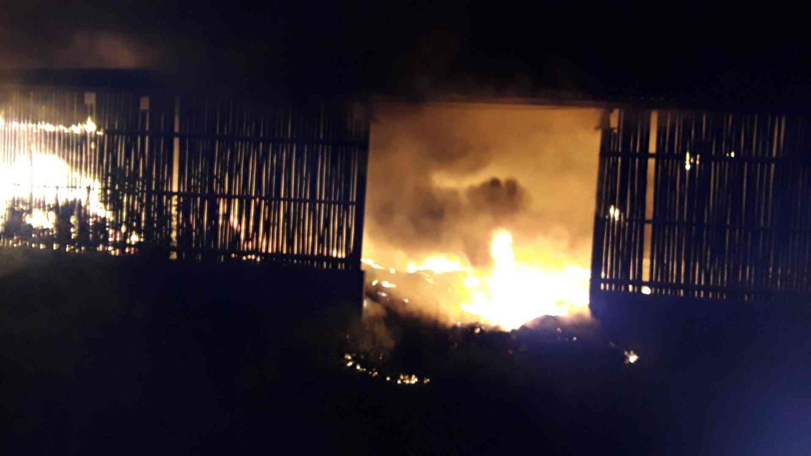 pozar seniku Stritez nad Ludinou - Prerovsko