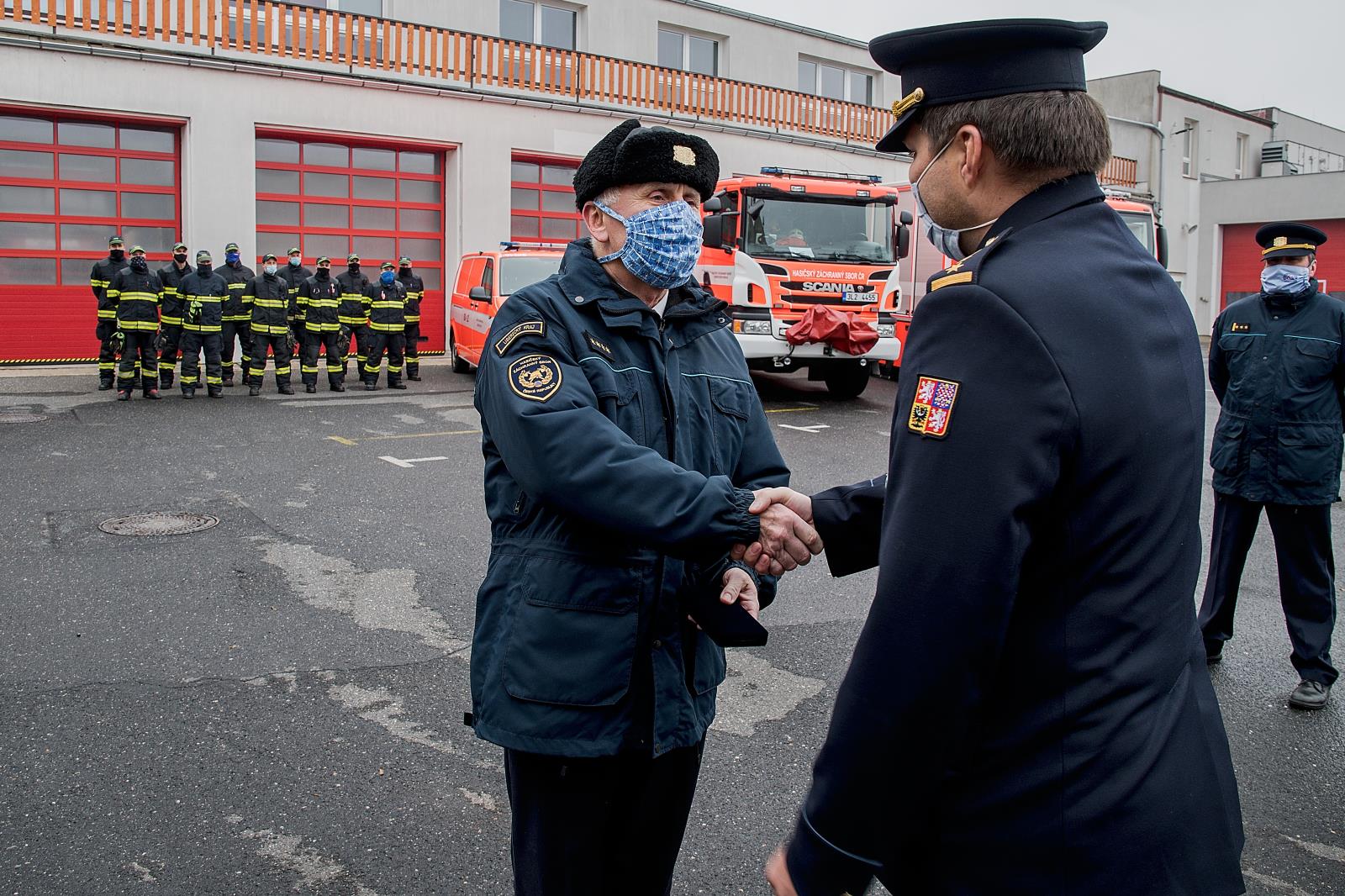 rozloučení s P. Štajncem 27.11.2020