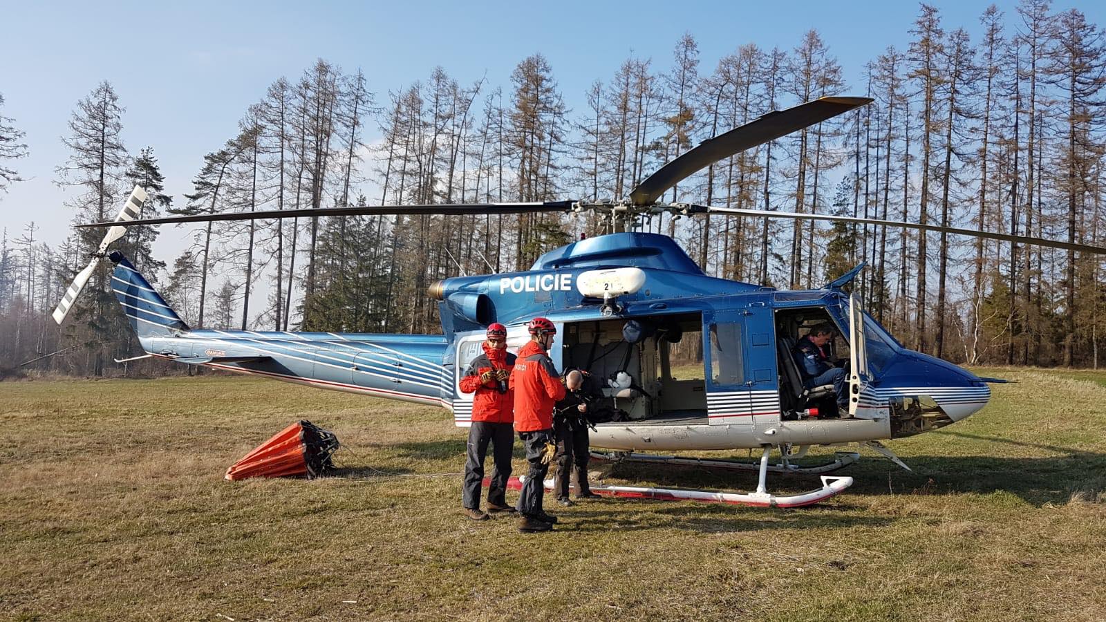 rozsáhlý požár Potštát