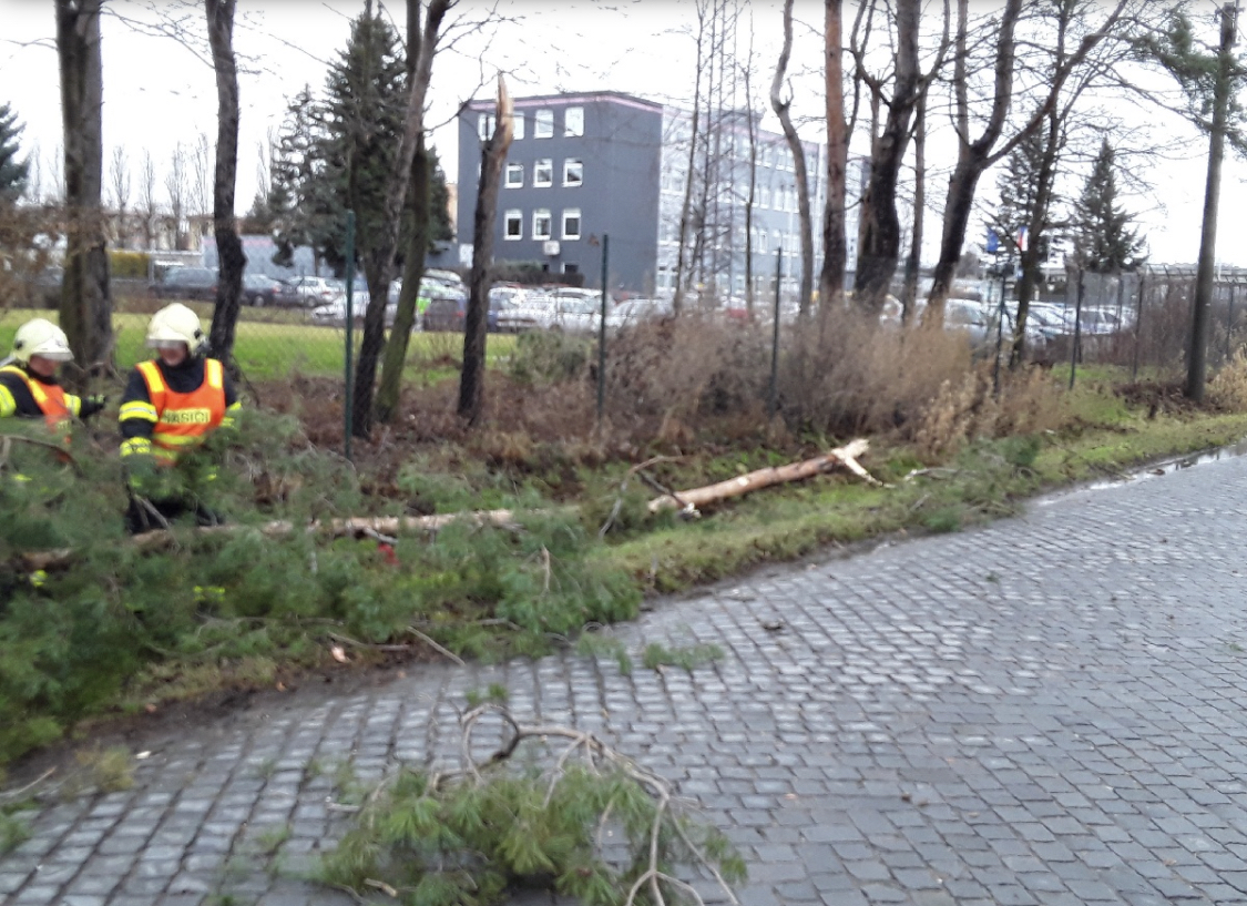 silný vítr a vydatné srážky Olomoucký kraj 4-5_2_2020