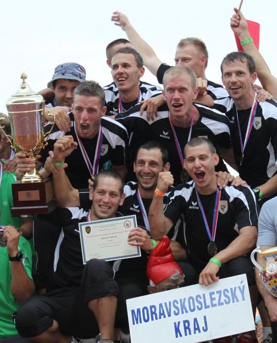 Vítězové 41. Mistrovství ČR v požárním sportu družstev HZS ČR HZS Moravskoslezského kraje