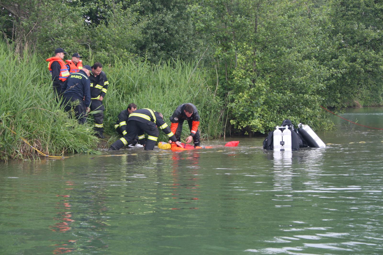výcvik potápěčů