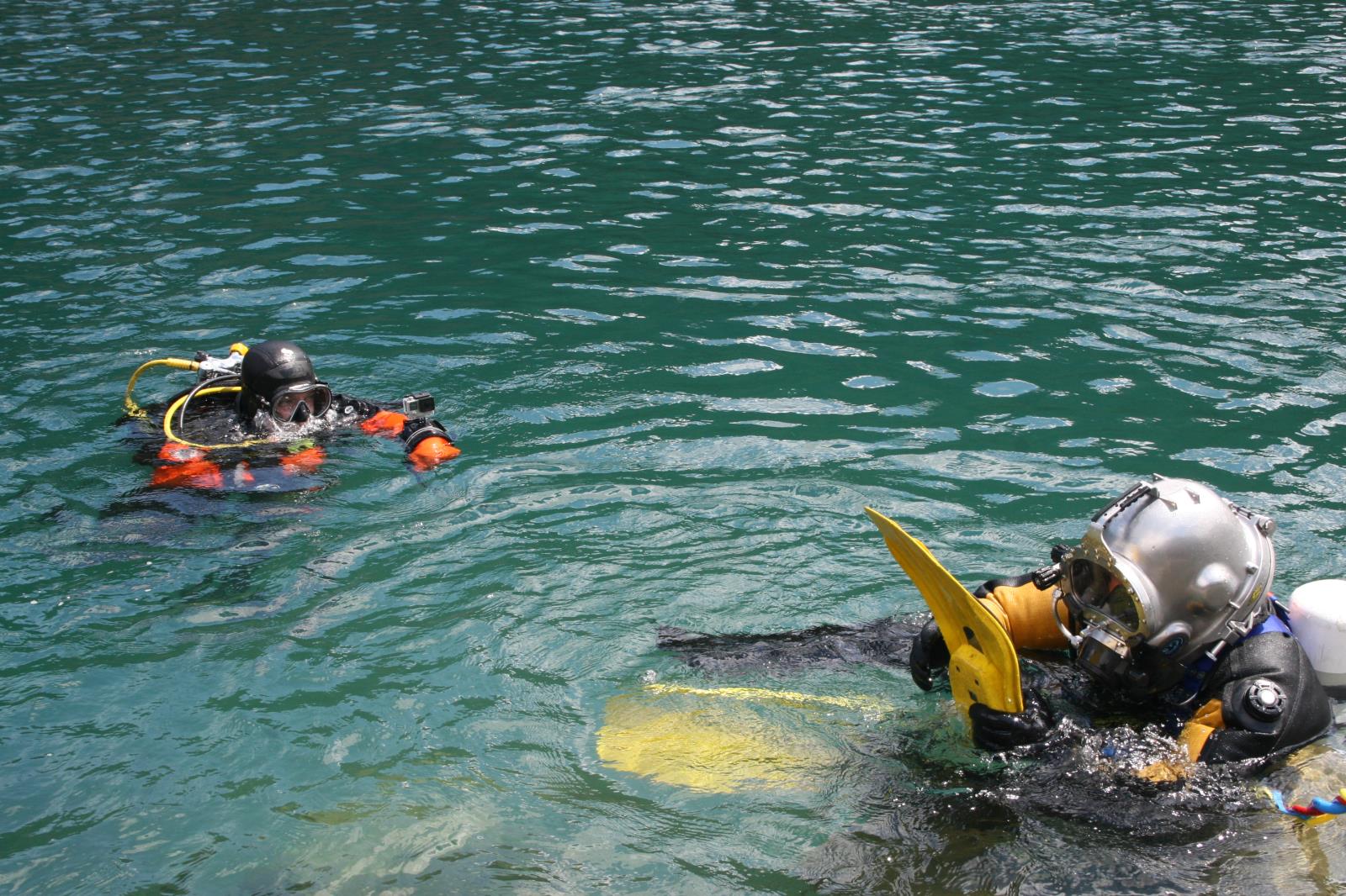 výcvik potápěčů