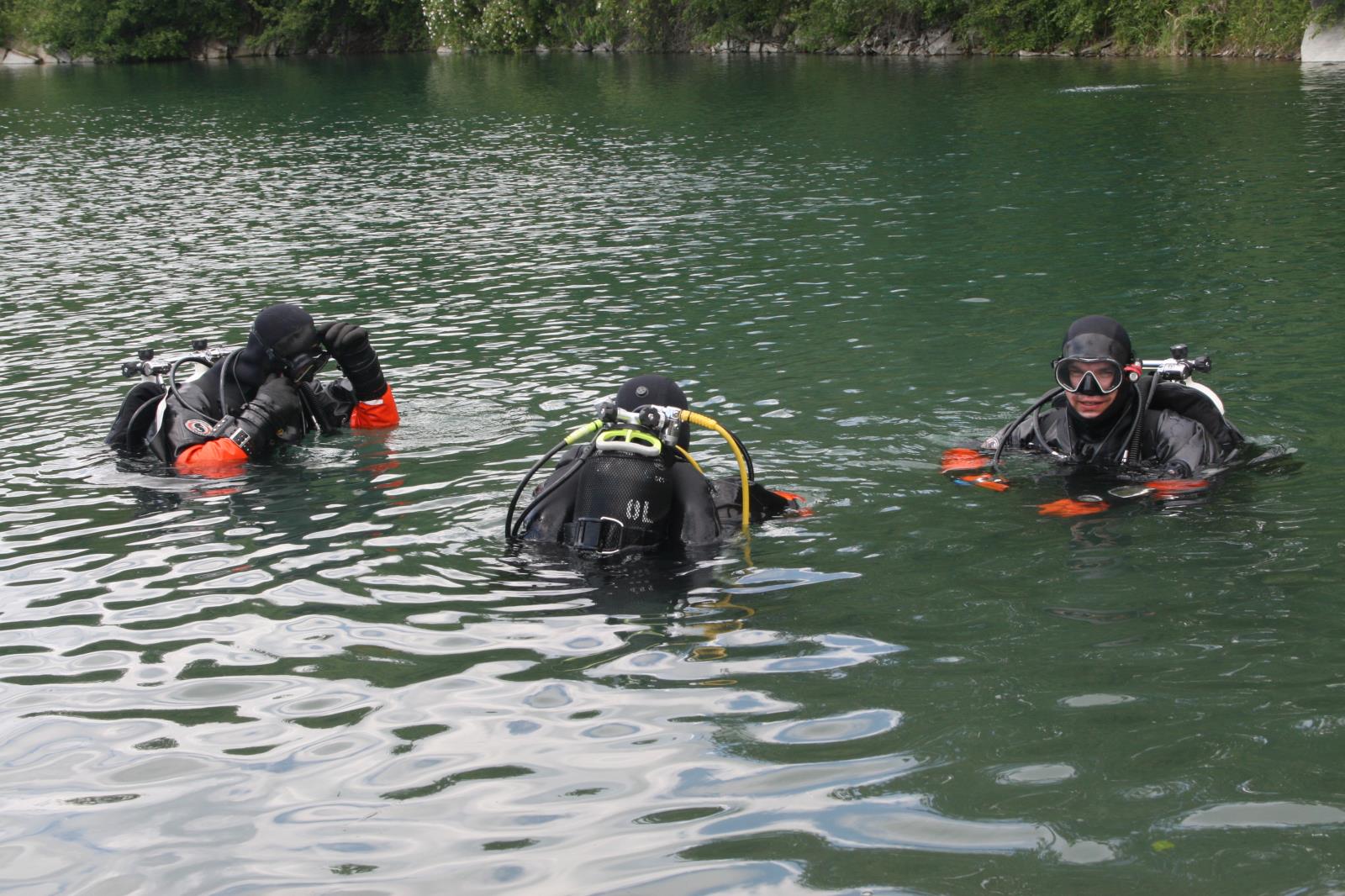 výcvik potápěčů