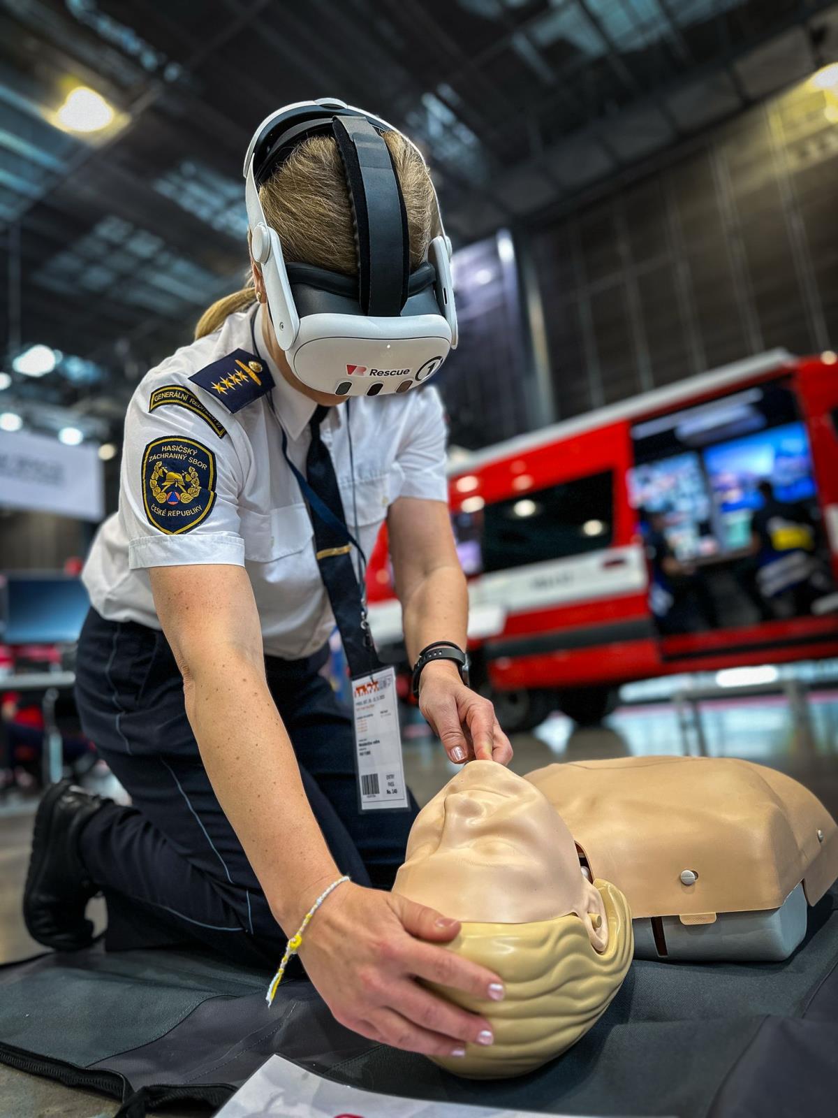 Na brněnském výstavišti odstartoval veletrh PYROS - Hasiči představují moderní techniku, drony i systém pro digitální řízení zásahů