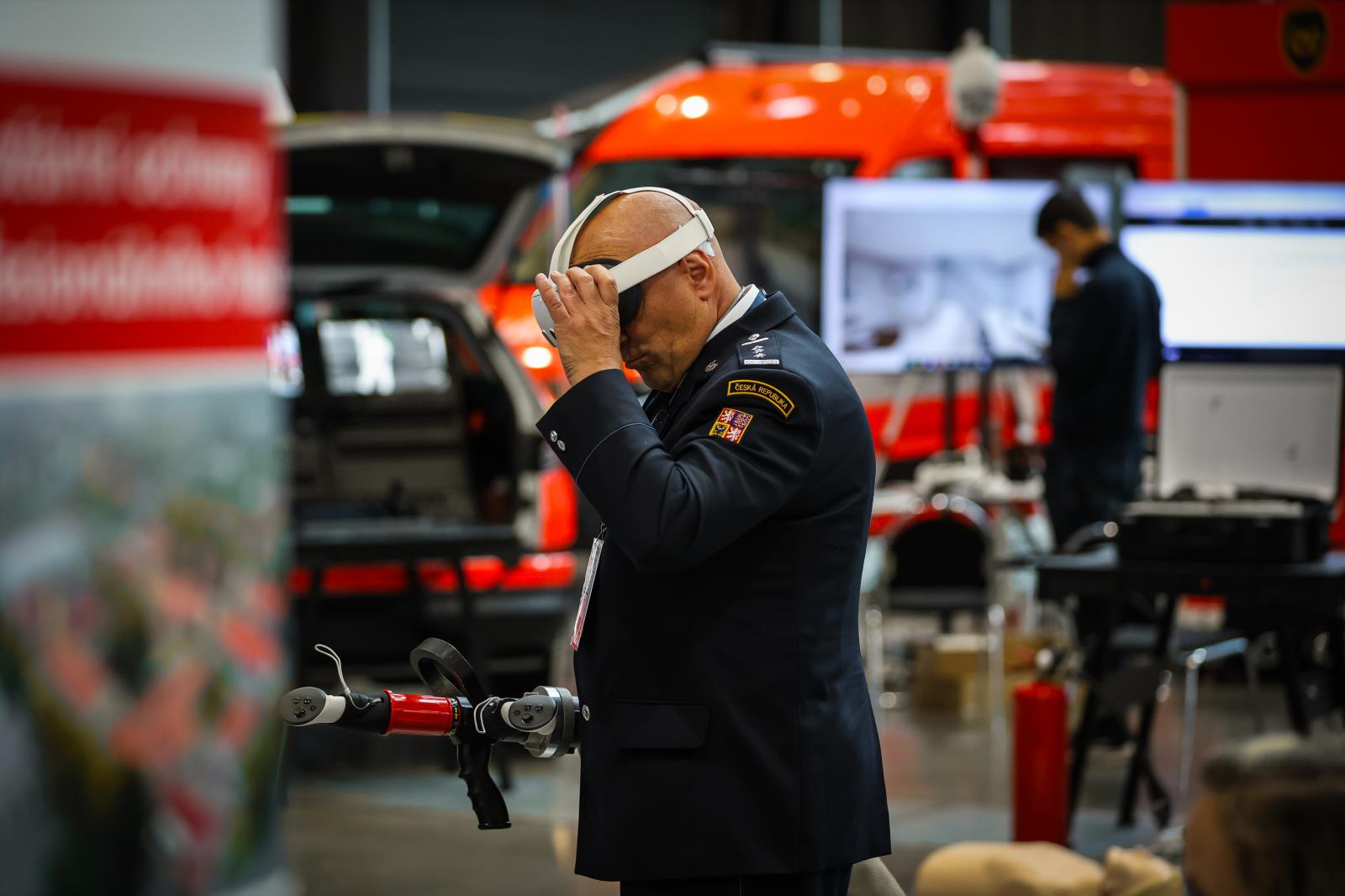Na brněnském výstavišti odstartoval veletrh PYROS - Hasiči představují moderní techniku, drony i systém pro digitální řízení zásahů