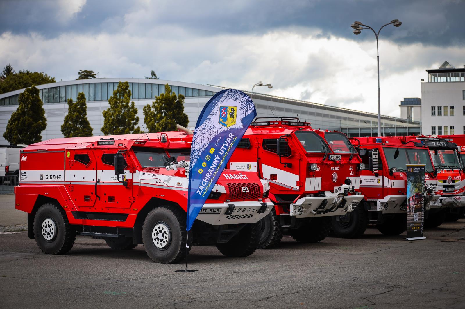 Na brněnském výstavišti odstartoval veletrh PYROS - Hasiči představují moderní techniku, drony i systém pro digitální řízení zásahů