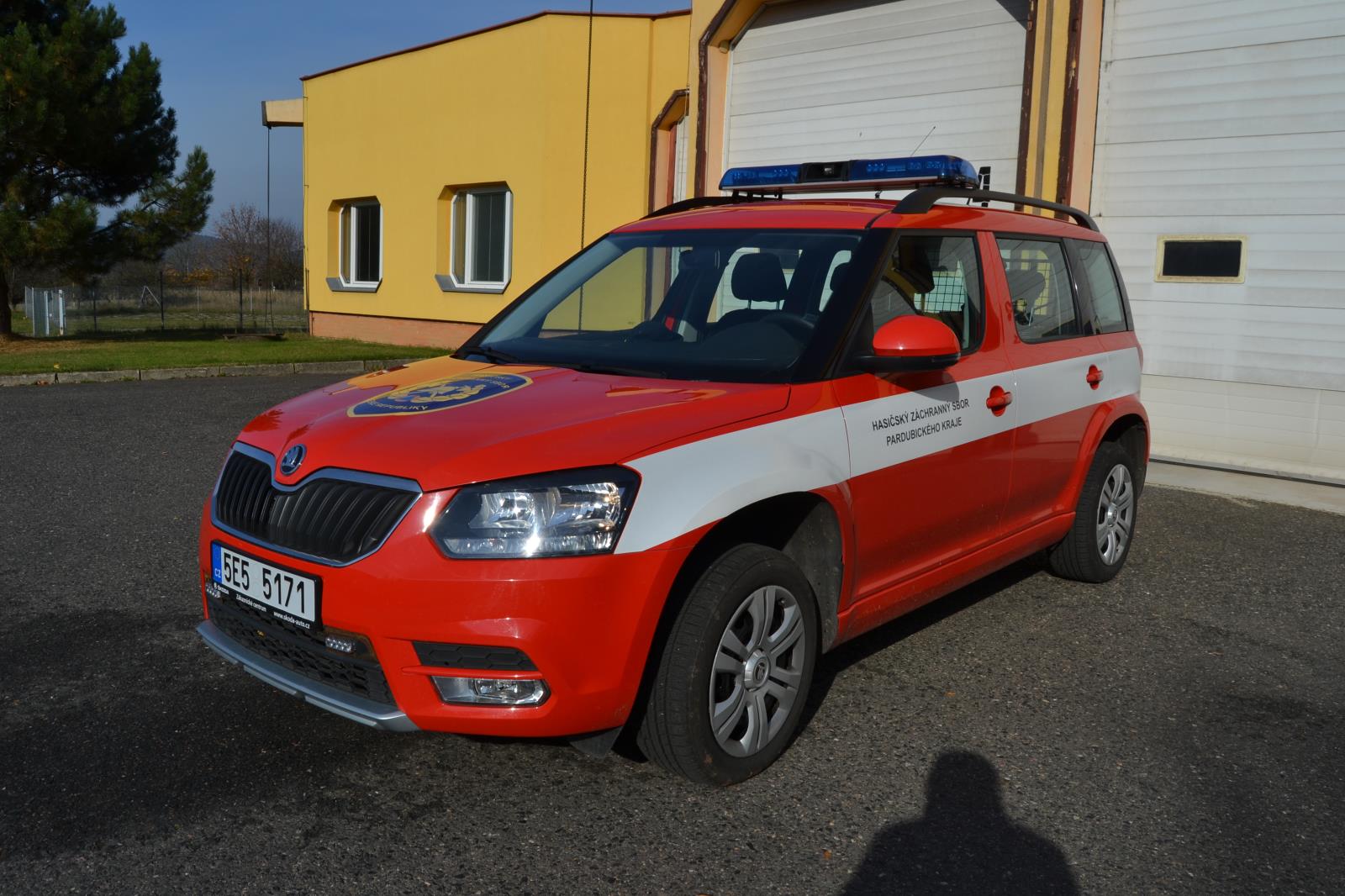 Ústí nad Orlicí - VEA - Škoda Yeti 4x4.JPG