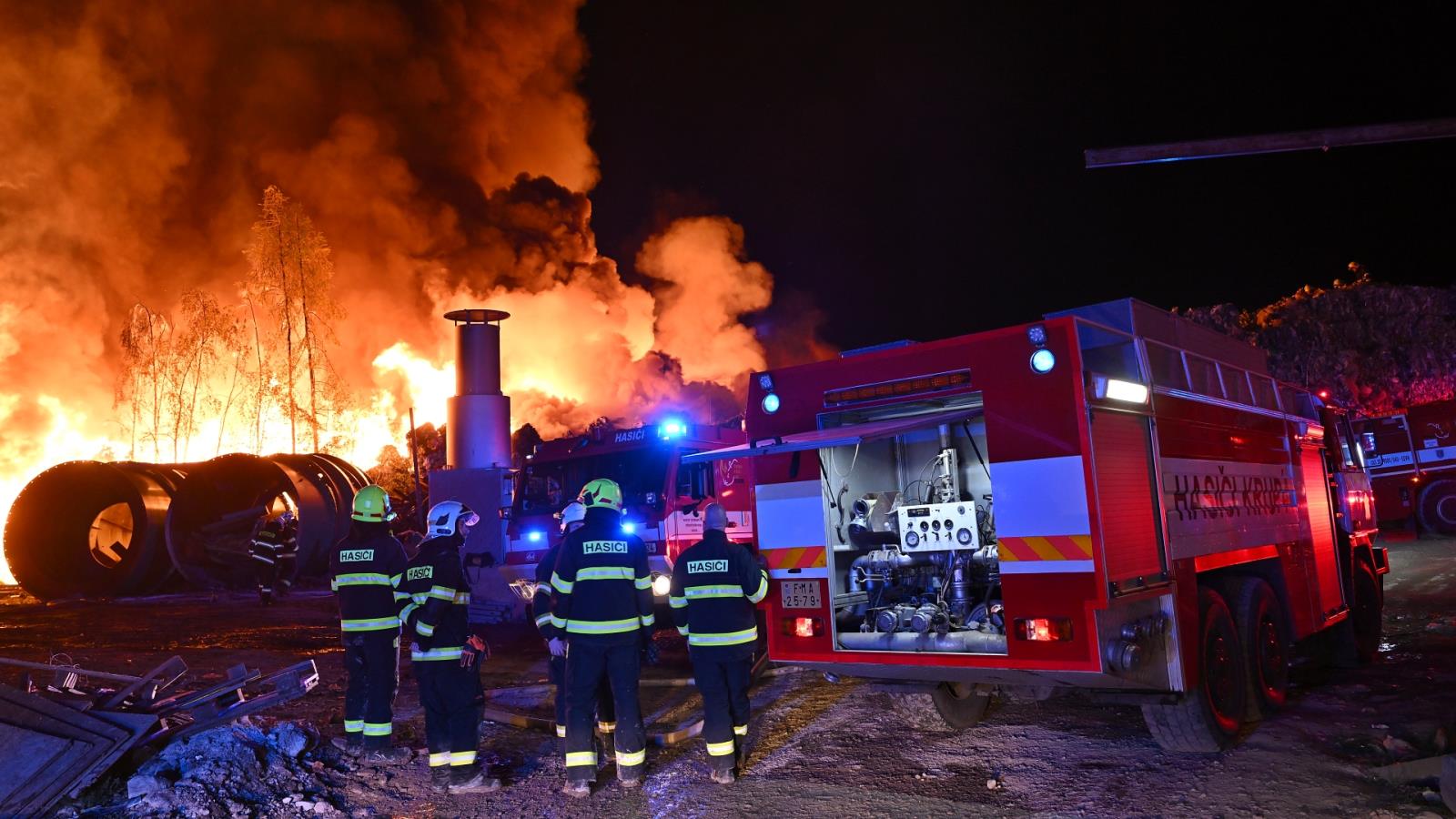 První hodiny zásahu