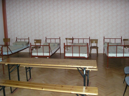 místo nouzového ubytování